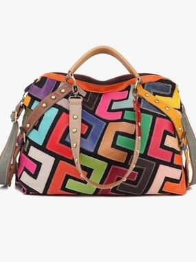 Segater 100% leather tote.